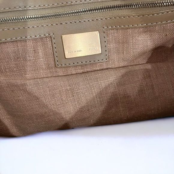 Vintage Fendi Zucca Doctor Bag Large Authentic - Picture 15 of 17